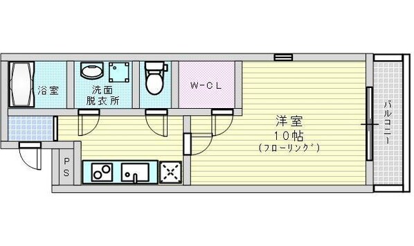 フジパレス吹田ウエスト1番館の物件間取画像